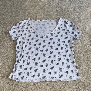 cute floral crop top